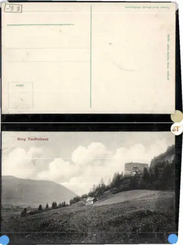 64533,Burg Teuffenbach Teufenbach 1912 pub Sussitz 02021