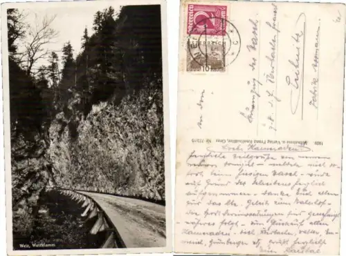 67626,Weiz Weizklamm 1929 pub Knollmüller 773-15
