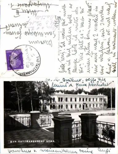 68365,Bad Tatzmannsdorf Partie um 1940
