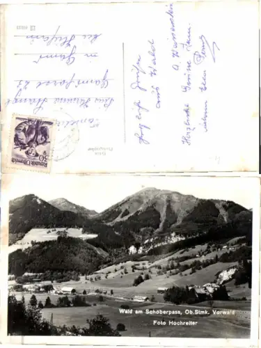 70308,Wald am Schoberpass Vorwald