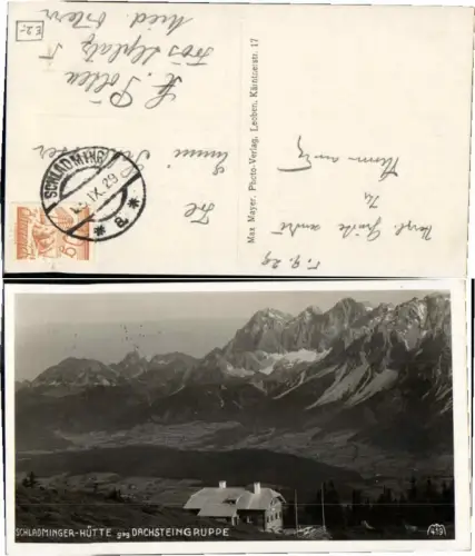 71678,Schladminger Hütte Schladming Ramsau 1928