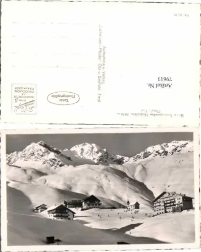 79613,Hochsölden bei Sölden Hotels im Winter