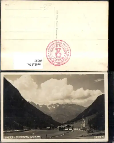 80632,Gries i. Sulztal Ansicht