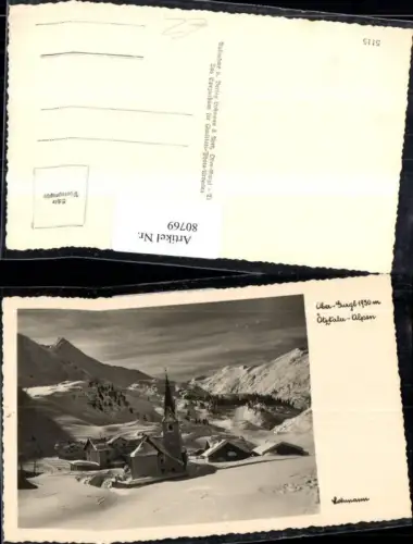 80769,Ober-Gurgl Ölztaler Alpen Nähe Vent Winteransicht