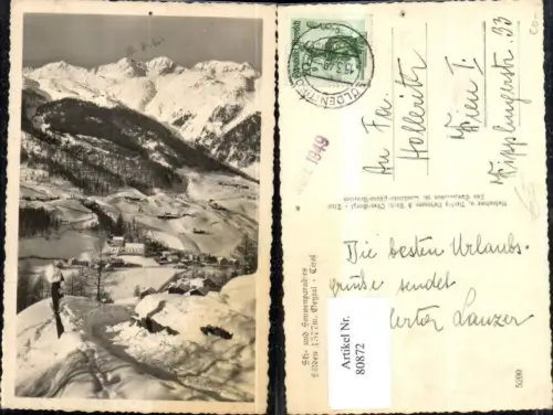 80872,Sölden Ötztal Winteransicht 1949