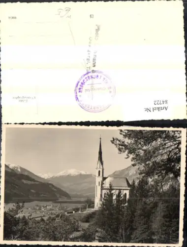 84722,Foto Ak Maria Locherboden b. Mötz