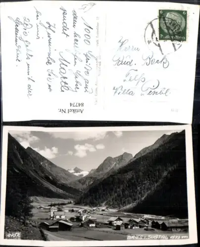 84774,Foto Ak Gries i. Sulztal Totale
