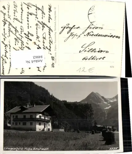 84862,Längenfeld Villa Grüner Gasthaus RAR
