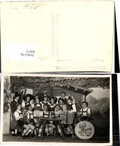 84872,RARE FotoAK Arzl Imst Zither Musikgruppe