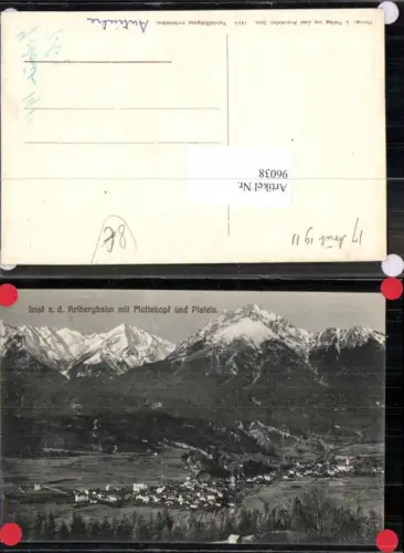 96038,Imst a.d. Arlbergbahn Muttekopf Platein