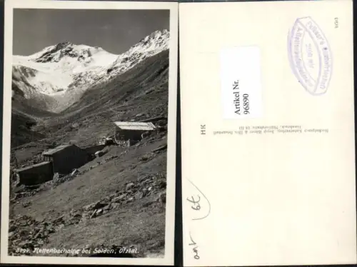 96890,Rettenbachalpe Gasthaus Sölden Ötztal