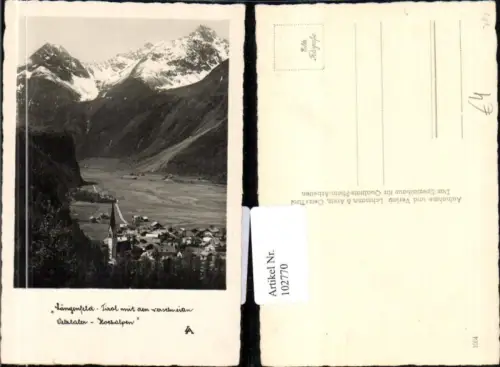 102770,Längenfeld in Tirol Ötztal