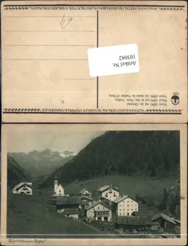 103042,Vent im Ötztal Ortsansicht Sölden