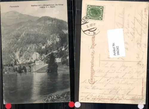 106242,Fernstein bei Nassereith Imst Gasthaus 1906