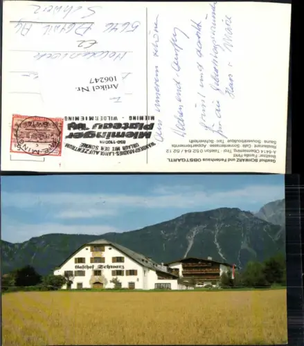 106247,Gasthaus Schwarz Obermieming Mieming