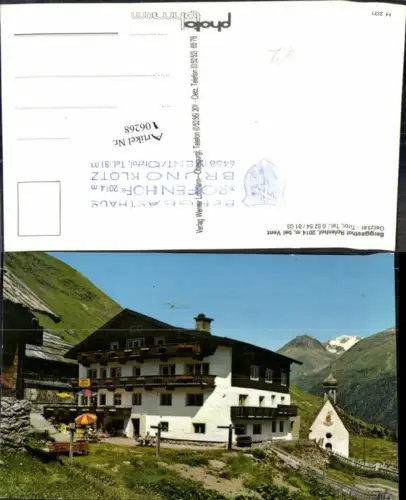 106268,Rofenhof bei Vent Sölden Gasthaus