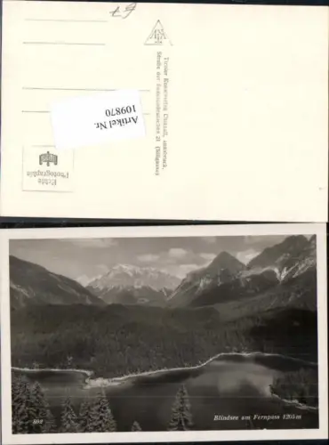 109870,Blindsee bei Nassereith am Fernpass Imst pub KTV 802
