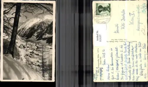 113137,Sölden i. Ötztal Winteransicht 1932