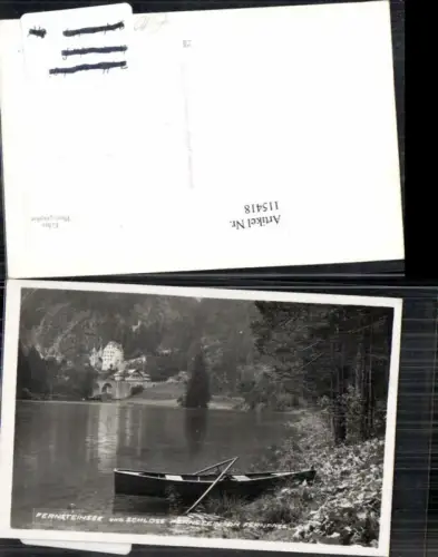 115418,Fernsteinsee bei Schloss Fernstein Fernpaß bei Nassereith Imst
