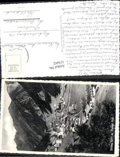 115442,Sölden im Ötztal Ortsansicht Tirol