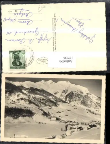 152036,Sölden Winteransicht 1954