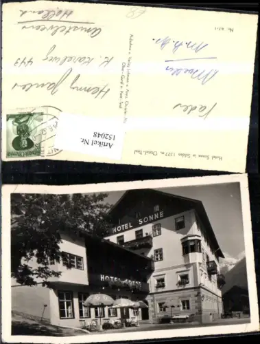 152048,Sölden Ansicht Hotel Sonne