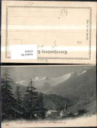 152054,Gurgl m. Schaf u. Spiegelkogl Ansicht