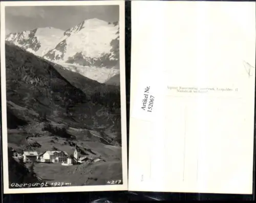 152067,Obergurgl Gurgl Ansicht