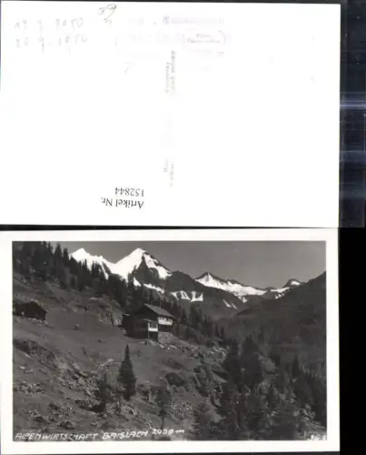 152844,Foto Ak Alpenwirtschaft Baislach Beislacher Alpe Sölden
