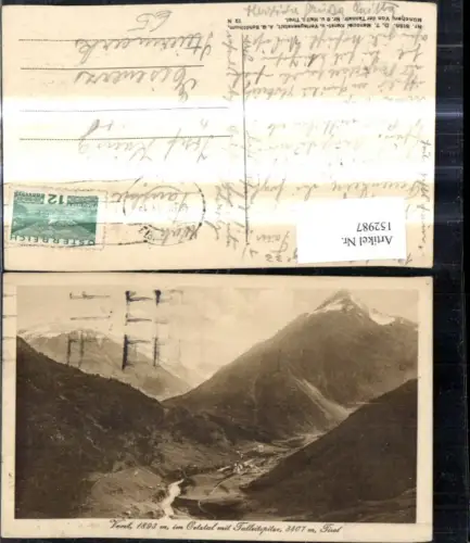 152987,Vent i. Oetztal m. Talleitspitze