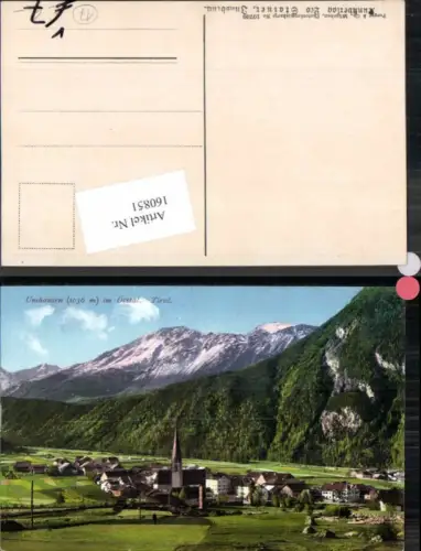 160851,Umhausen im Tirol Ötztal Purger Co 10709