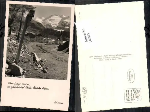 160863,Obergurgl Gurgl Vent Sölden