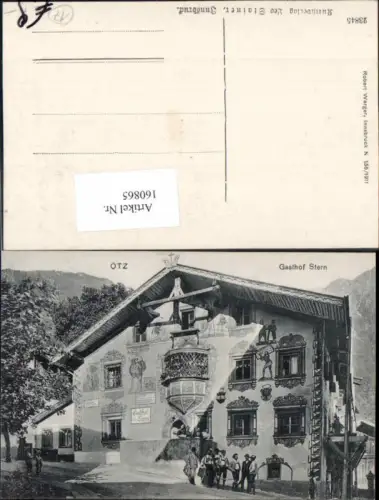 160865,Ötz Gasthaus Stern Detailansicht