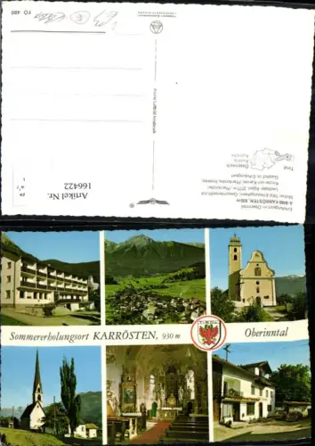 166422,Karrösten i. Oberinntal Mehrbild Ak pub Alpina Druck