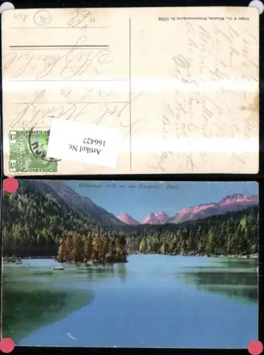 166427,Weissensee a. Fernpass Hermagor pub Purger Co 11704