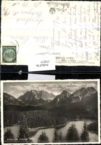 174277,Blindsee a. d. Fernpass Straße Nassereith Mieminger Gebirge