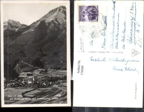 174389,Imst i. Tirol Totale m. Muttekopf u. Platteinspitze