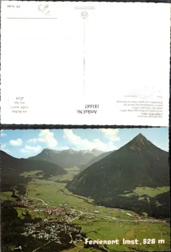 181647,Fereinort Imst Totale pub Alpine Luftbild 61 484
