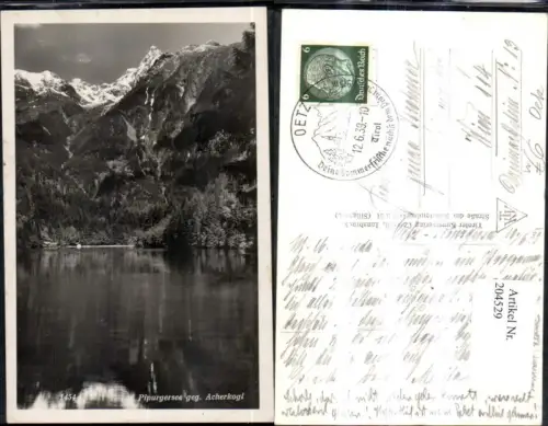 204529,Pipurgersee Piburgersee geg. Acherkogel Oetz