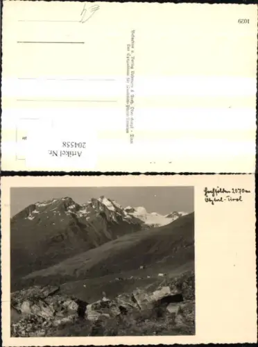 204558,Hochsölden Sölden i. Ötztal Foto Ak