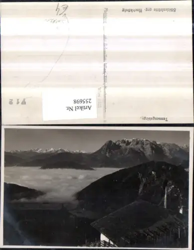 255698,Tennengebirge Söldenhütte Berghütte geg. Hochkönig Bergkulisse b. Sölden pub Hans Schneller 712