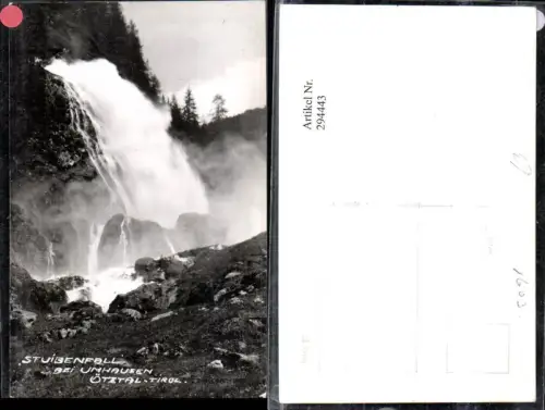 294443,Stuibenfall Wasserfall b. Umhausen im Ötztal