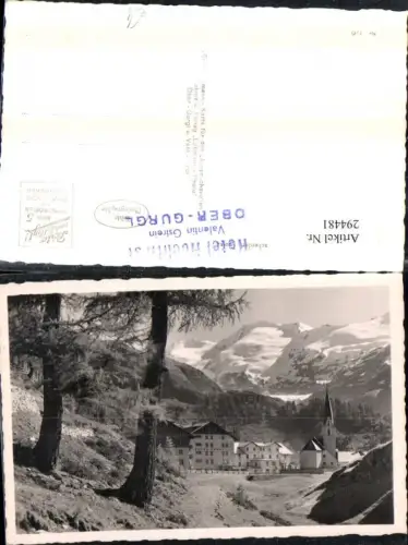 294481,Obergurgl Hotel Gurgl u. Kirche Bergkulisse