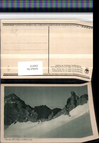 330372,Pitztalerjöchl b. St. Leonhard im Pitztal m. Karlesspitze Bergkulisse
