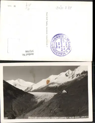 372798,Neues Hochjochhospiz b. Sölden m. Hintereisferner Bergkulisse