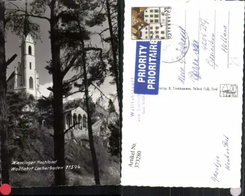 373280,Mieminger Hochland Wallfahrt Kirche Locherboden b. Mötz
