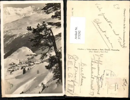 373292,Obergurgl Totale Bergkulisse Winterbild