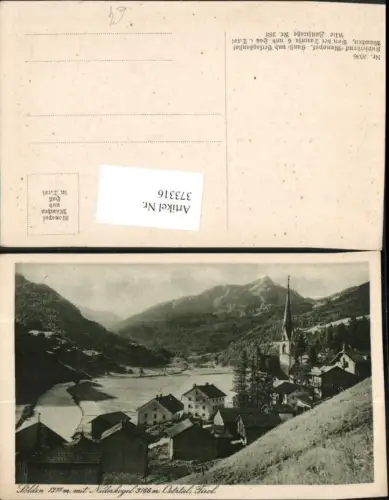 373316,Sölden Totale m. Nederkogel Bergkulisse