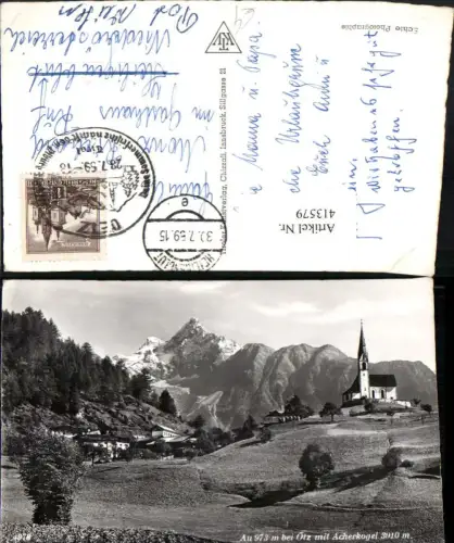 413579,Au b. Ötz Oetz Totale m. Acherkogel Bergkulisse