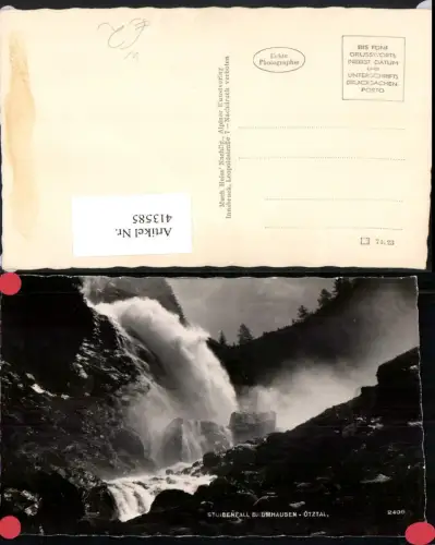 413585,Stuibenfall Wasserfall b. Umhausen im Ötztal